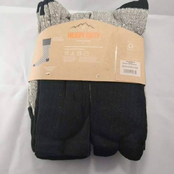 10 Pair Weather Wear Heavy Duty Socks Sz 6-12 - Picture 2 of 7